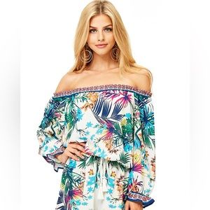 Flying Tomato Tropical Blouse 🌺